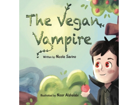 Livro The Vegan Vampire Nicole M Savino (Inglês)