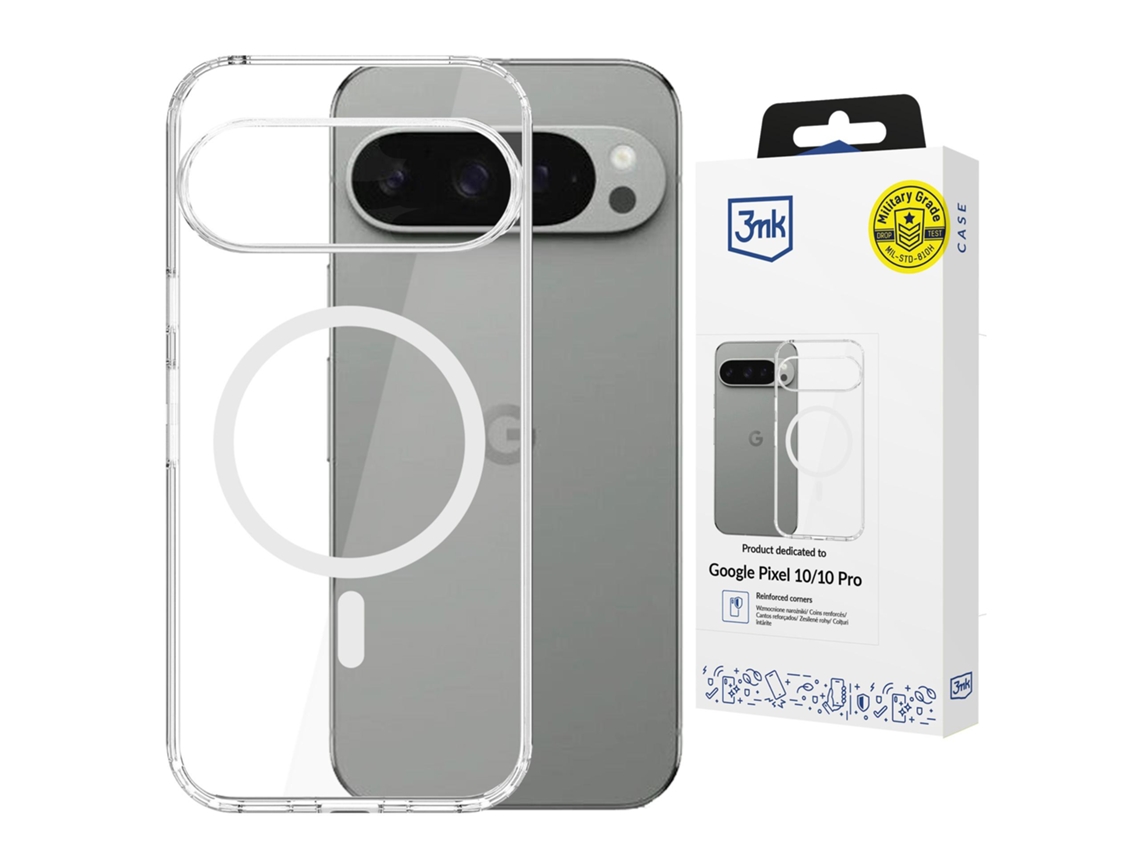 Capa Protetora 3mk Armor Magcase Para Google Pixel 10 E 10 Pro Camada Extra De Proteção.
