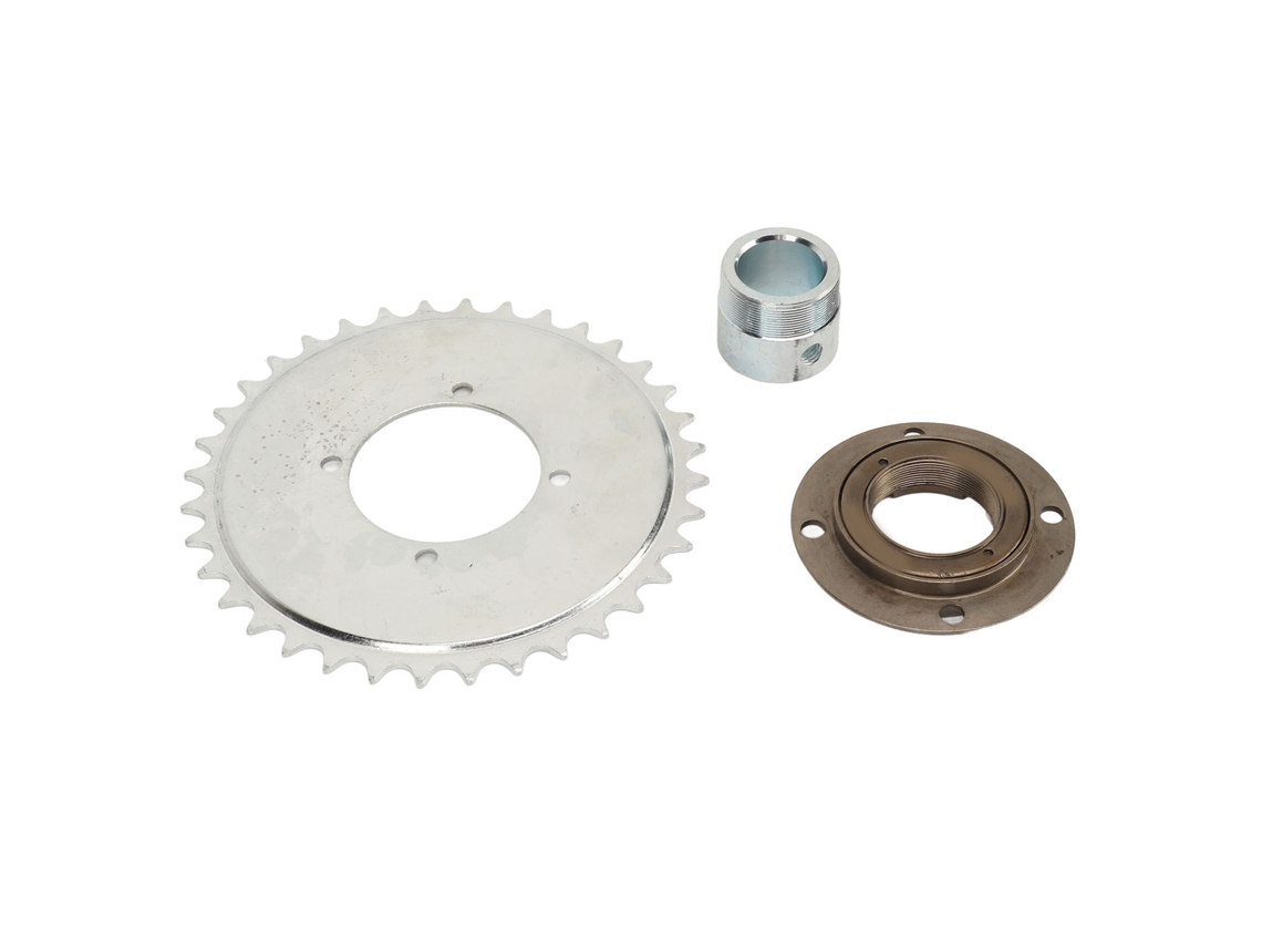 Kit de Engrenagem Sem Dentes 410 2026 para Patinete e Moto S/MARCA