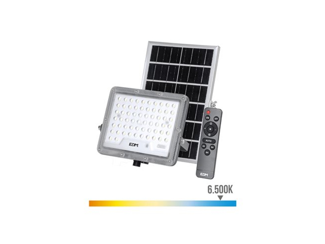 Refletor De Projetor Solar Fino 200w 1800lm 6500k Edm
