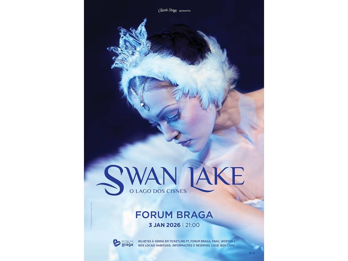 Bilhete O LAGO DOS CISNES|BRAGA