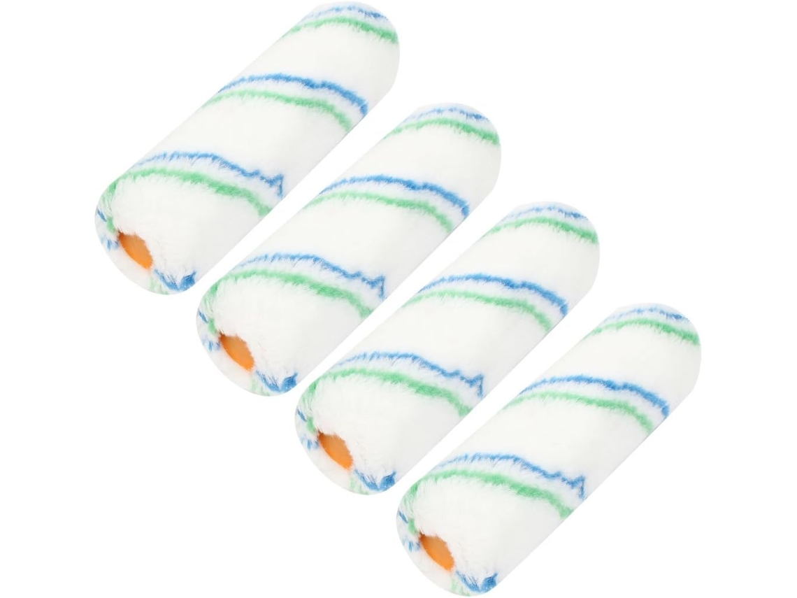 Conjunto de 4 Capas Rolo Pintura com Estampa Listrada para Decoração Piso e Parede, 1,92 M CHABERLU