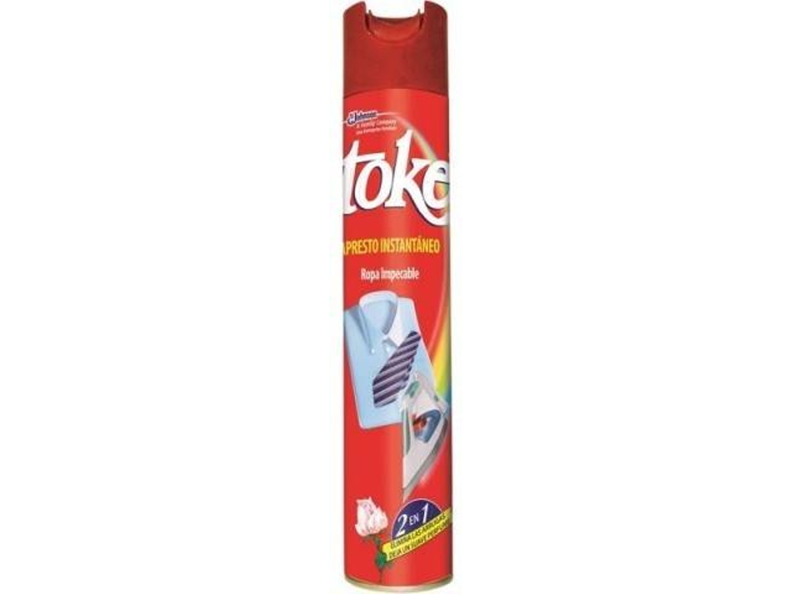 Spray para Engomar SC JOHNSON Toke Aerossol (500Ml)