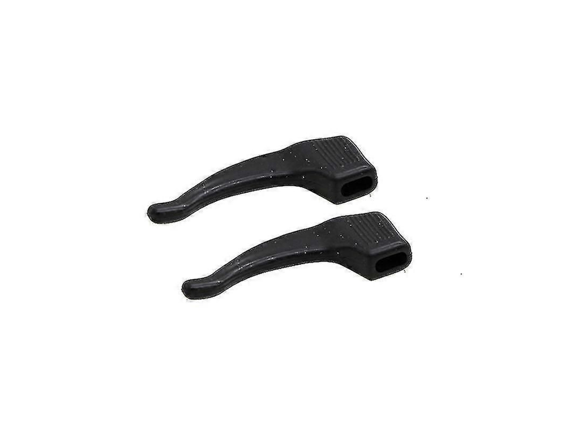 20 Pares de Ganchos para Óculos Pontas Silicone Antiderrapantes GOKOCO (preto/transparente)
