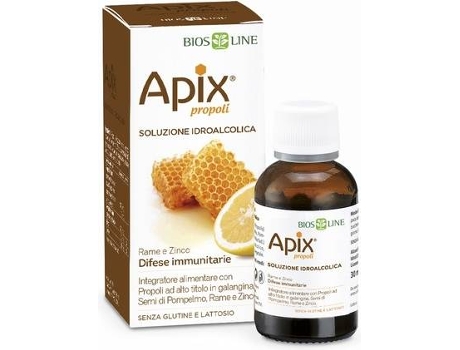 Suplemento Alimentar BIOSLINE Solução Hidroalcoólica Apix Propoli (30 ml)