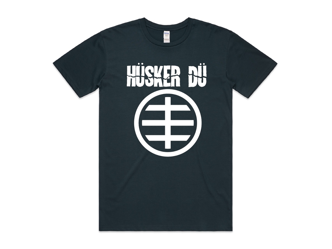 Husker Du Circle Logo T shirt ROCKINSTONE Unisex Adults Best Sellers Size:l