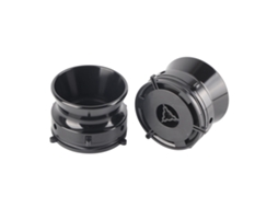 Adaptadores Mali de hub de alumínio polido, 10 polegadas, para Studer, Revox, Akai, Teac, preto