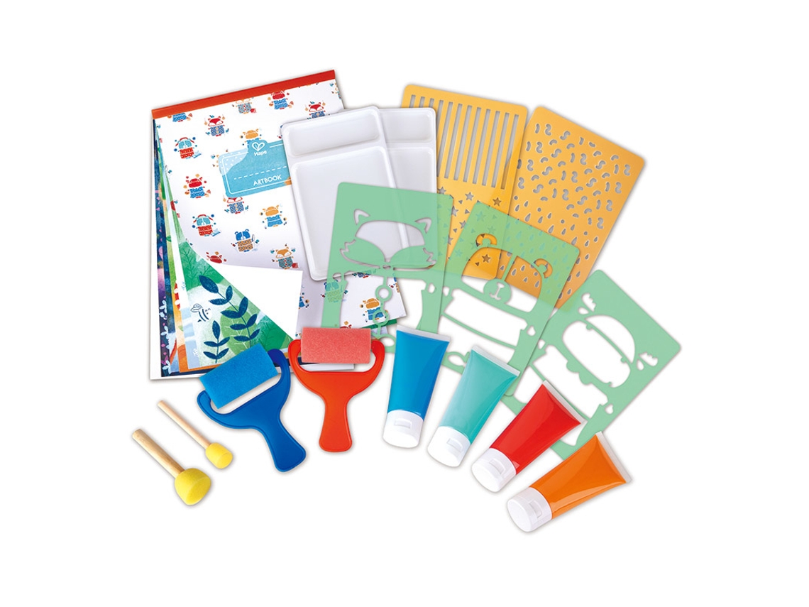 Kit de moldagem/pintura para crianças HAPE E1067 (2 anos)