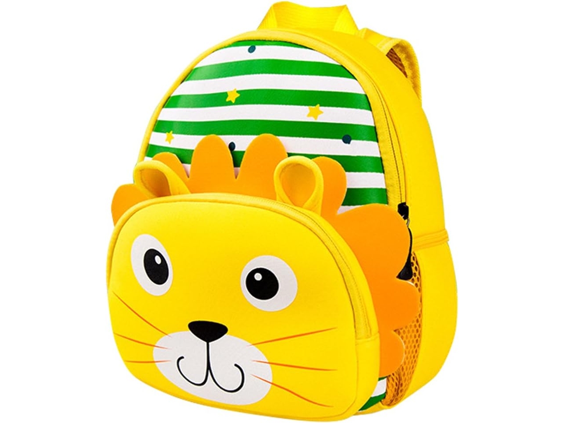 Mochila Infantil, Mochila Escolar Para Crianças Em Idade Pré, Escolar, Com Estampa De Animais Desenho Animado, Para Meninos E Meninas De 2 A 6 Anos