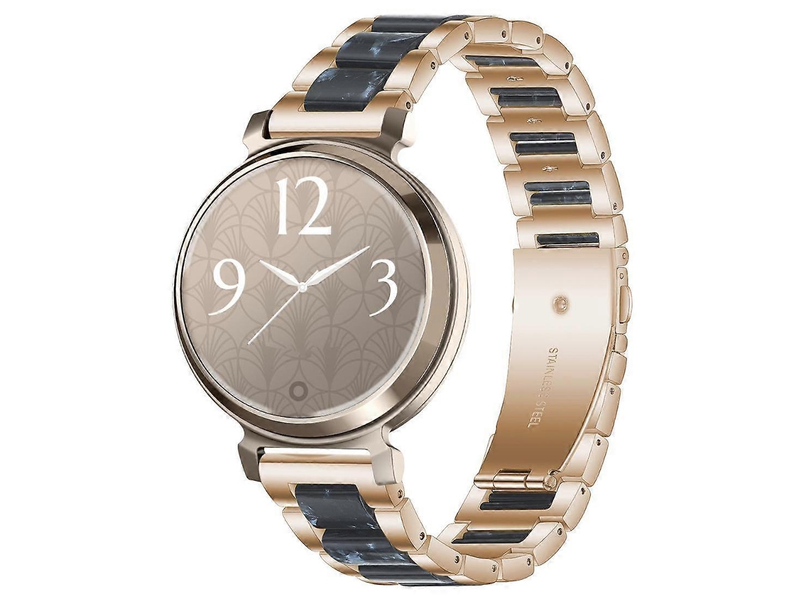 Pulseira De Relógio De Resina Metálica Xdfind Com Três Contas