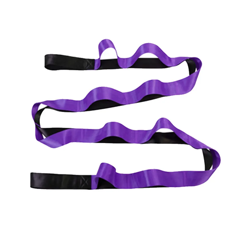 (roxo) Corda De Escalada, Ioga, Alongamento, Corda Extensora, Pilates Aéreo, Suspensão