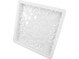 Topbathy Molde de Plástico Alipis 40x40x3 Cm para Pavimentação Quadrada Jardim, Cimento Reutilizável, Criador