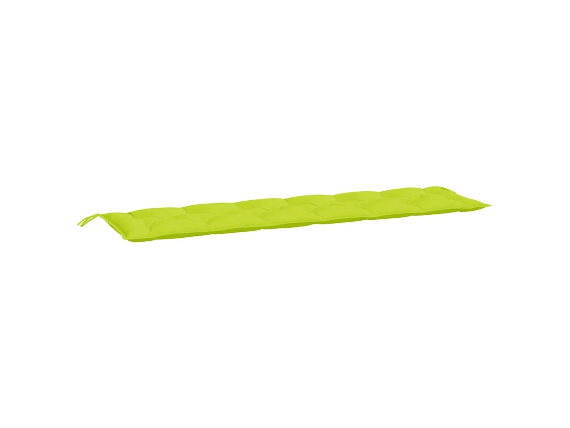Garden Bench Cushion, Garden Bench Cushions Vidaxl Verde Tecido (200 X 50 X 7 Cm)