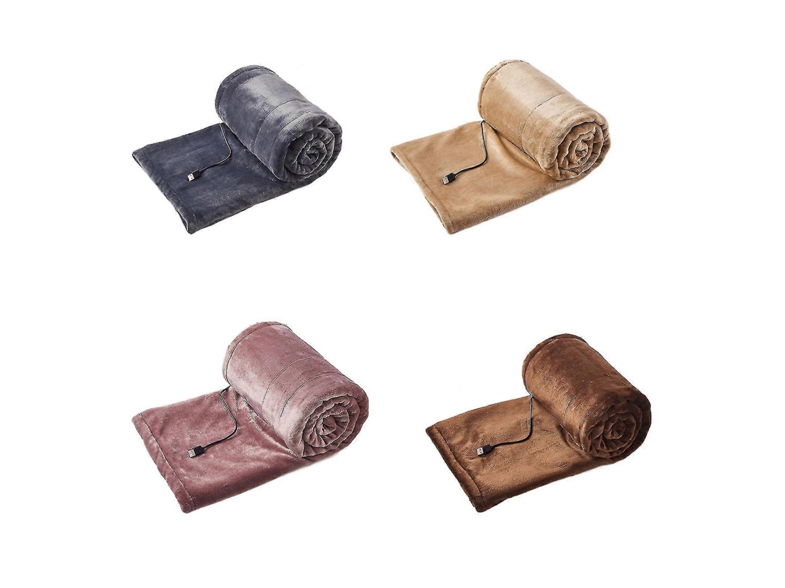Cobertor Elétrico Usb Aquecido, Com Termostato, Durável, Macio E Ideal Para Aquecer Sua Casa. Olysi Shop