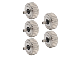 Conjunto de 5 peças sortidas para coroa de relógio, acessórios para reparo de relógios, 6 mm