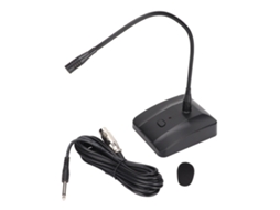 Lurelia Microfone Dinâmico Profissional Xlr Macho 6,35 Mm 6,35mm, Portátil para Palco, Voz e Karaokê