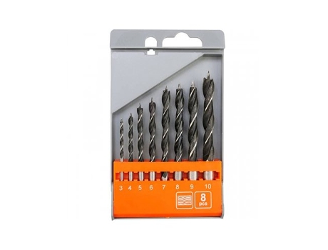 Conjunto De 8 Brocas Para Madeira 3 10mm 22381 Sthor