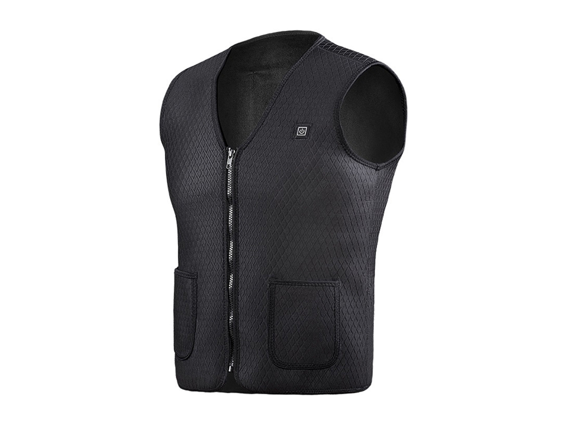 Colete elétrico USB 2026 para inverno, roupa térmica flexível, casaco aquecido para homens e mulheres, ideal para caminhadas e pesca.