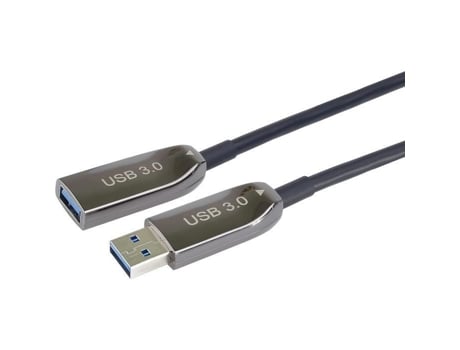 Cabo De Extensão Usb 3.0 Premiumcord Aoc 30 M Superspeed 5 Gbit/s Fibra De Vidro