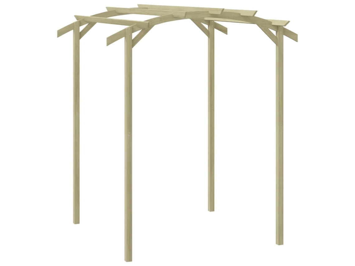Pergola, Pergolas Vidaxl Verde Madeira De Pinho Impregnada