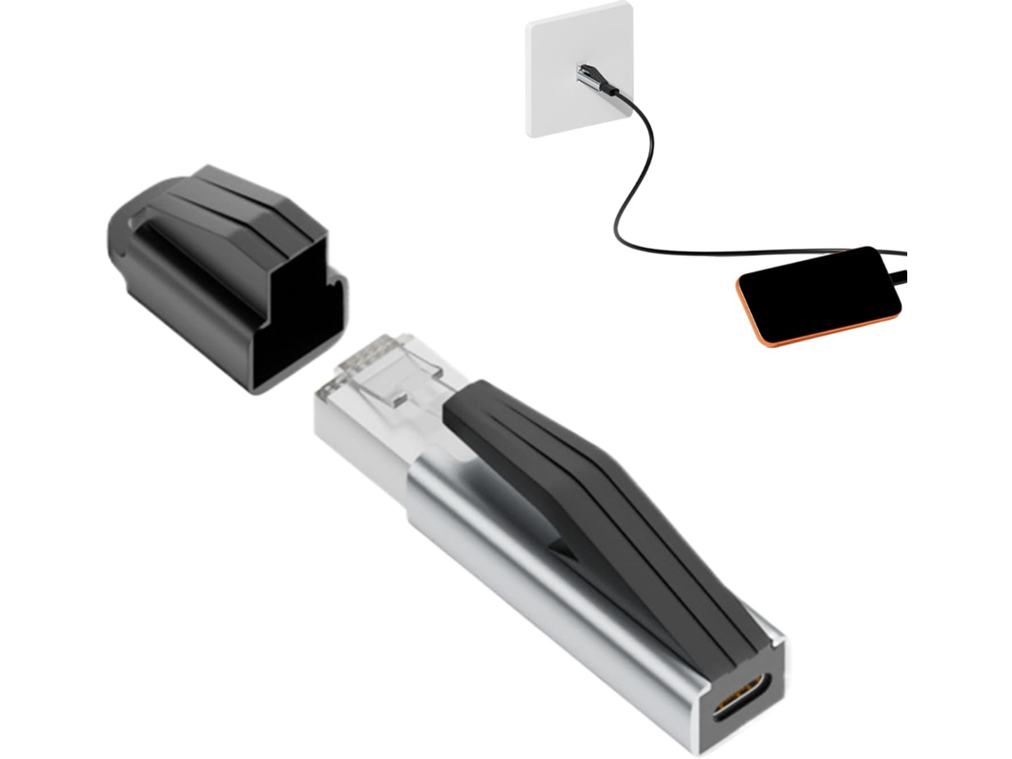 Adaptador Usb Ethernet Portátil De Alta Velocidade