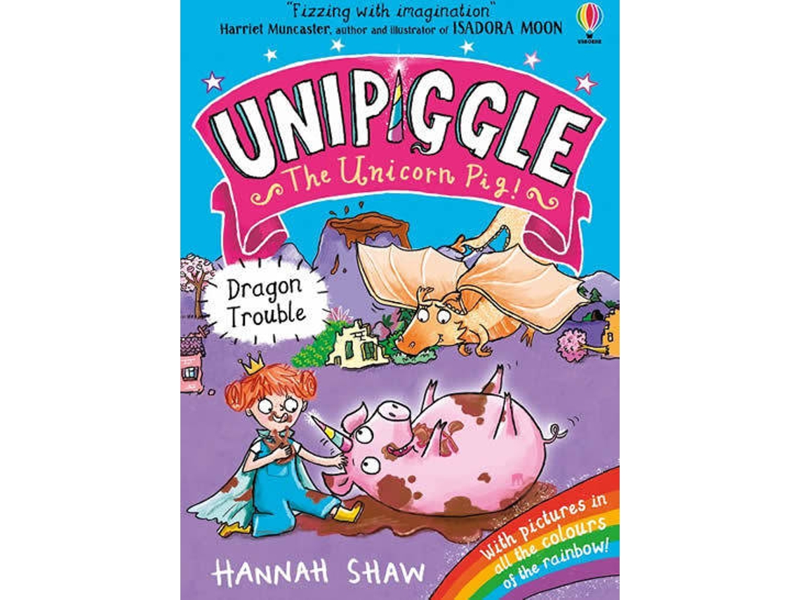 Livro Dragon Trouble de Hannah Shaw (Inglês)