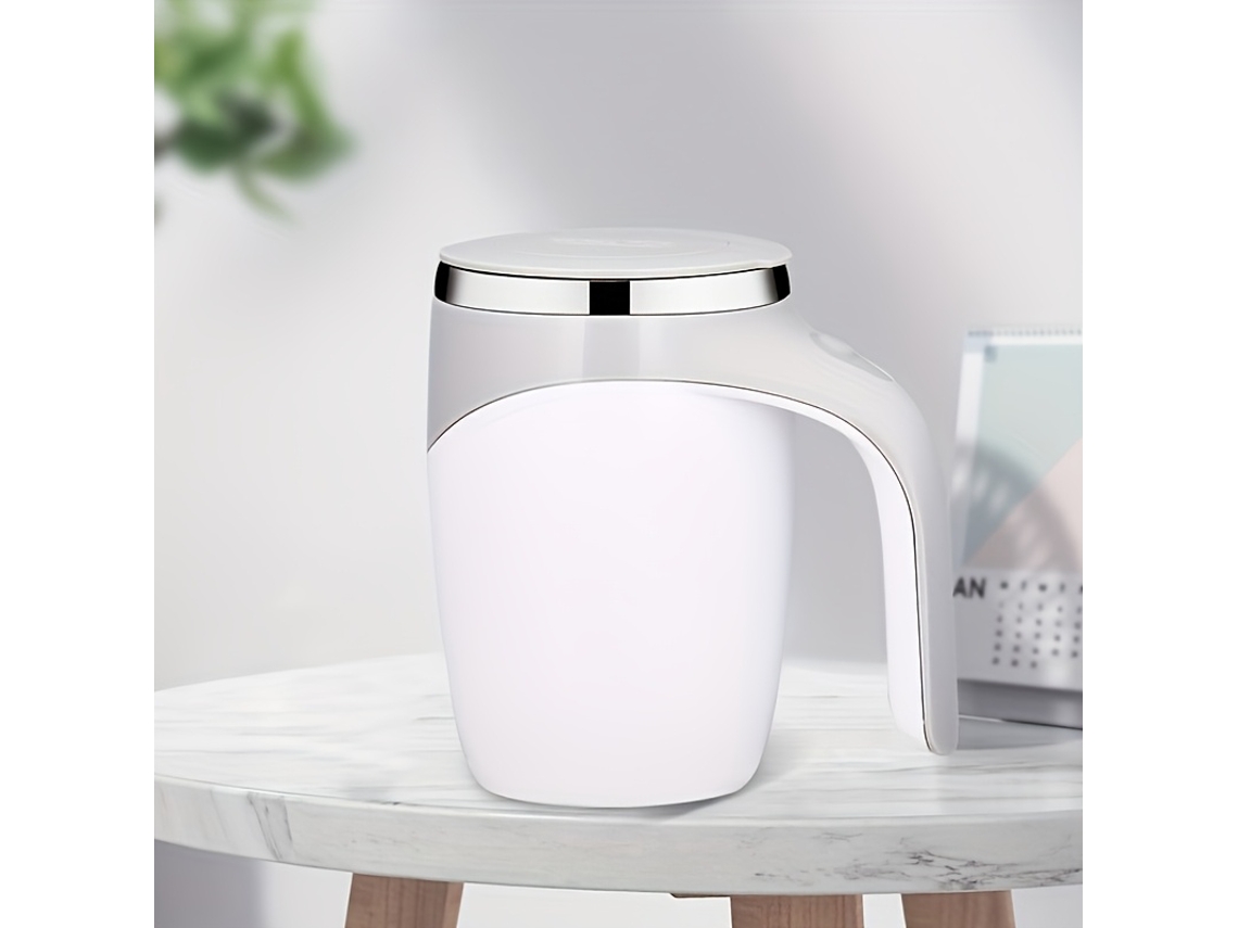Copa de Café com Agitador Magnético Automático Recarregável, Agitação Reutilizável, para Uso Doméstico e Sem Escritório Portátil Compacto STELASPLEN