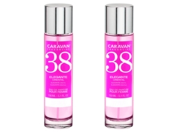 Conjunto de 2 Perfumes Femininos Nº38 150 Ml CARAVAN