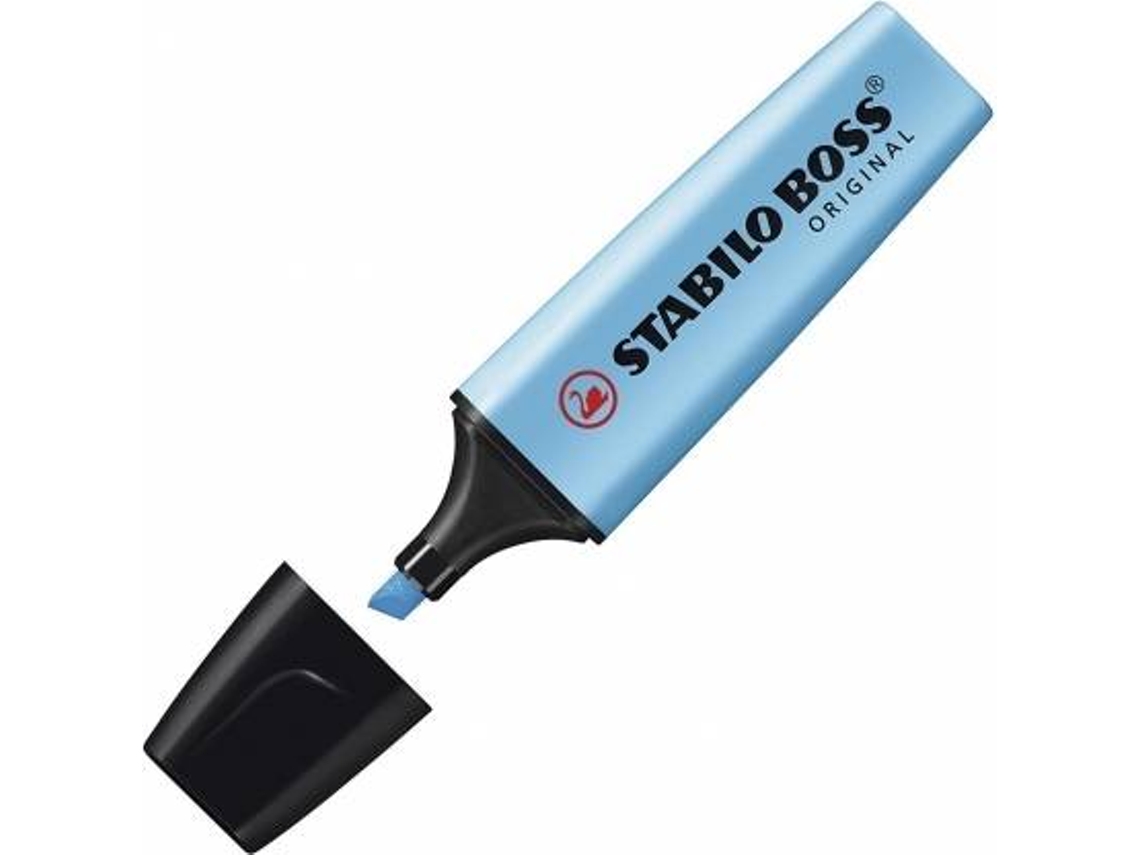 Marcador Fluorescente STABILO Boss Original (Azul)
