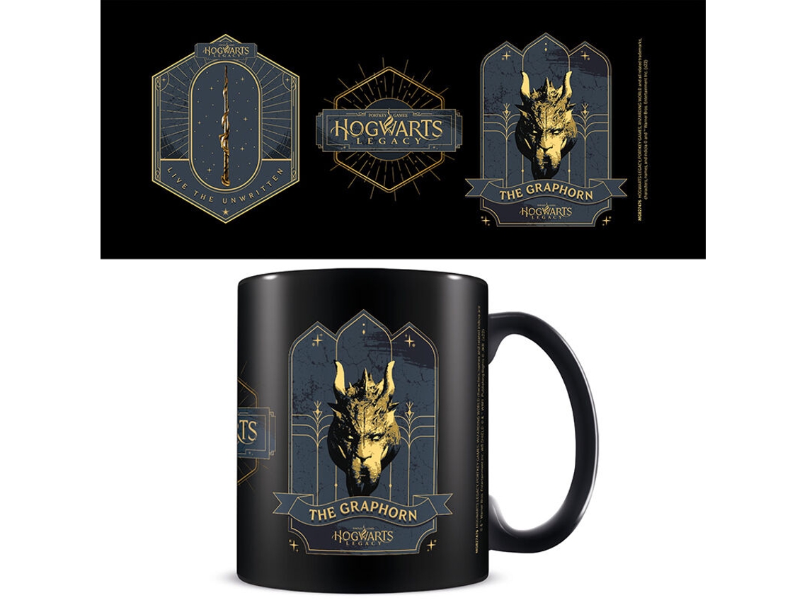 Chávena The Graphorn E Varinha Black 315 Ml