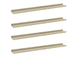 Wall Shelf, Wall Shelves Vidaxl Branco Mdf (80 X 9 X 3 Cm)