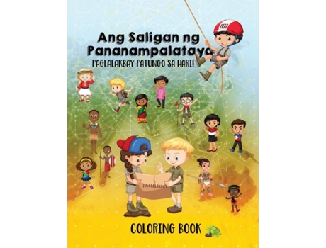 Livro Ang Saligan Ng Pananampalataya - Childrens Coloring Book De All Nations International (inglês)