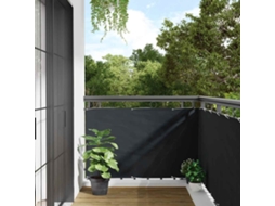 Vidaxl Tela De Varanda Tecido Oxford 90x600 Cm Antracite