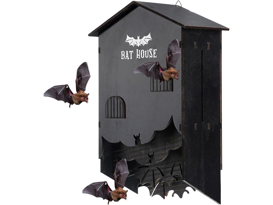 Abrigo Para Morcegos Com 3 Compartimentos, Decorativo