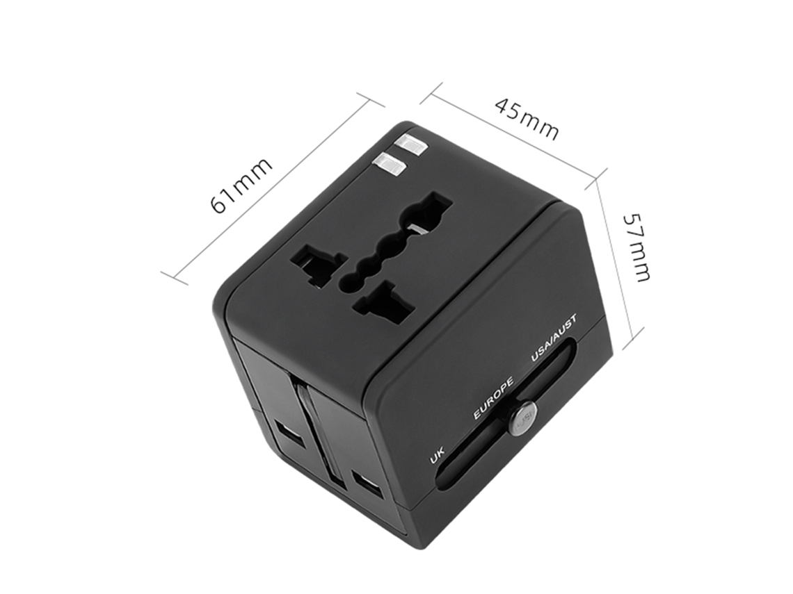 Adaptador Universal com Carregamento Usb LAXISCREED