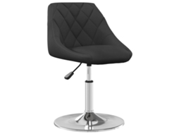 Cadeiras de Jantar Giratórias 4 Pcs Veludo Preto MAISON EXCLUSIVE