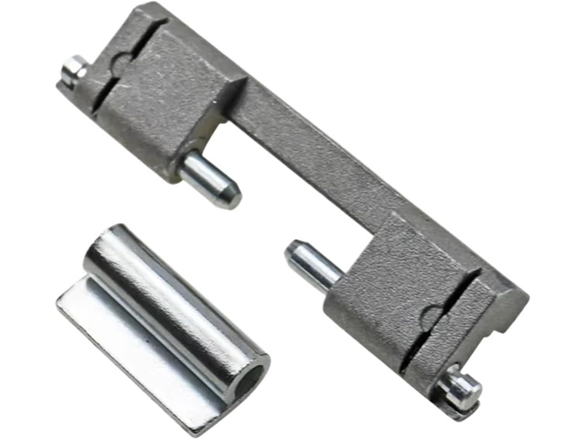 1 Dobradiça Removível De Liga Zinco Para Porta Armário, Com Soldagem Oculta