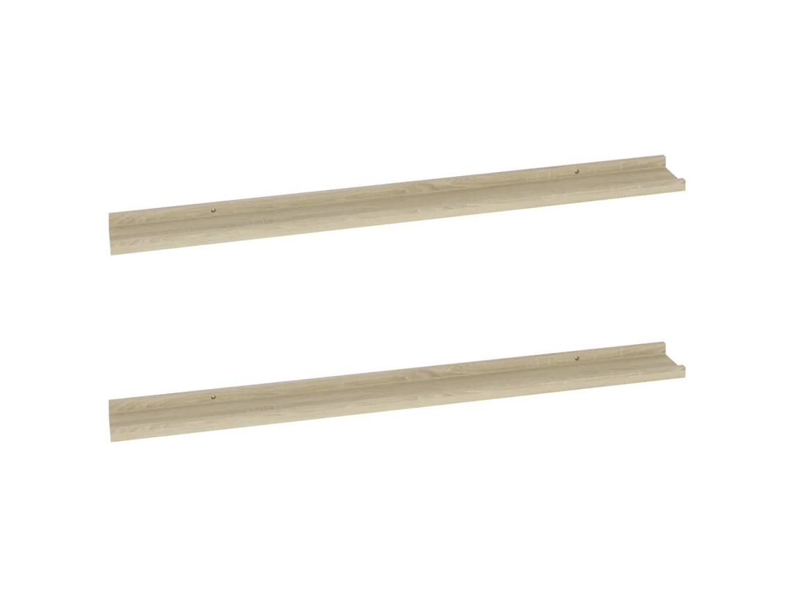 Wall Shelf, Wall Shelves Vidaxl Marrom Mdf (100 X 9 X 3 Cm)
