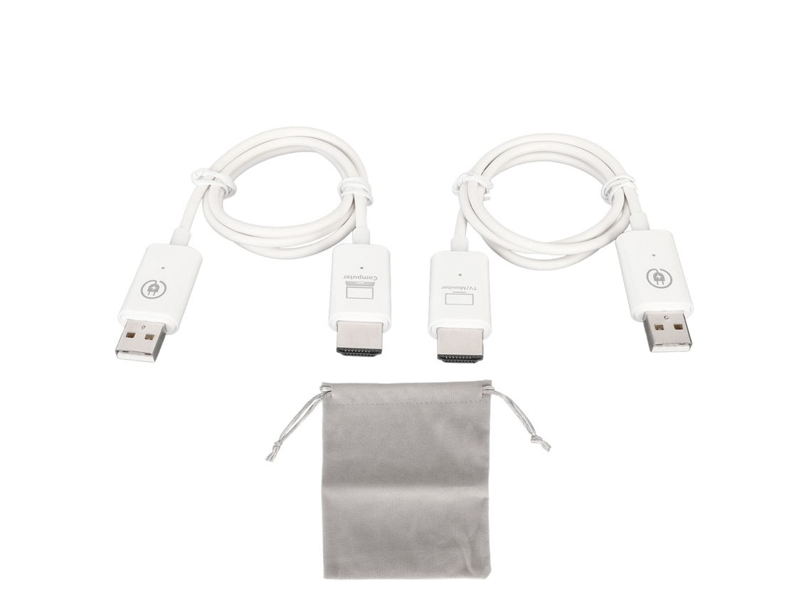 Adaptador Mini HDMI Multimídia 8K 48Gbps Alumínio LED | S/MARCA