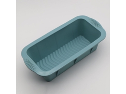 2026 2 Moldes de Silicona Cuadrados para Pasteles, Antiadherentes, Hornear Pan Casero, Azules