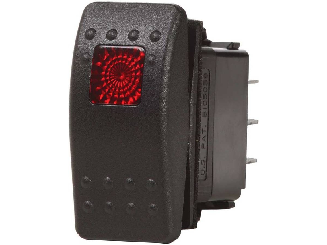 Interruptor BLUE SEA Contura Ii Swich Spst Off/On Preto