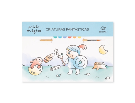 Livro Paleta Mágica - Criaturas Fantásticas De Raquel Rocha (português)