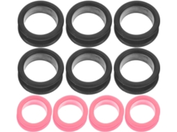 Anéis De Cisalhamento De Alta Flexibilidade, Pacote Com 10 Unidades, Silicone Antiderrapante.