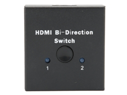Switch Bi-direcional Hdmi 4k 1080p 2 Portas 2x1 1x2 Splitter Switcher