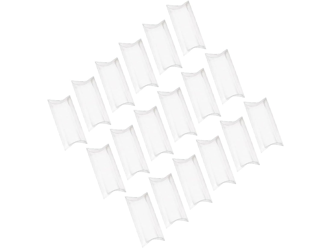 Stobaza 50 Unidades De Caixas Transparentes Em Formato Almofada Para Doces, Ideais Para Decoração De Festas E Encontros