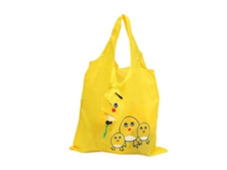 Saco de Compras Punho Robusto Boa Aderência Cartoon Design Saco de Supermercado Dobrável Animal Padrão Storag Fruta Storag GOKOCO