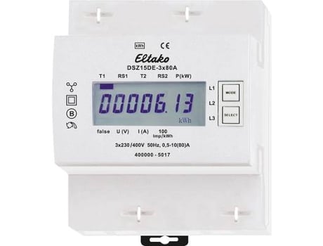 Dsz15de 3x80a Drehstromzähler Eltako (28380615)