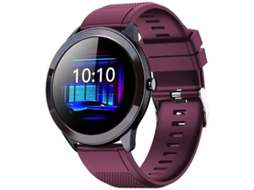 Smartwatch Homem 1.3 Polegadas Smartwatch Mulher Ip68 À Prova Dágua Bestvite (roxa)