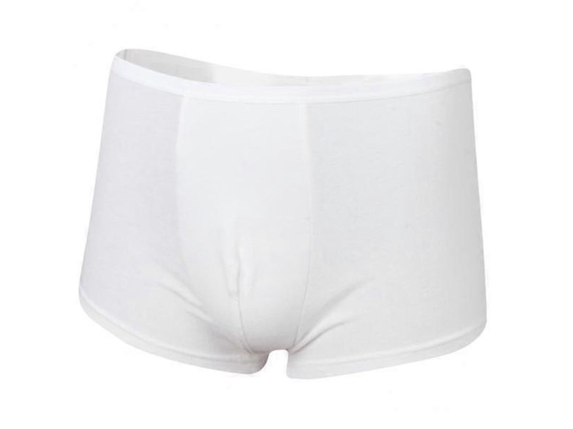Calcinha Boxer Masculina Lavável para Incontinência Absorção Regular Tamanho XL (4 Pacotes)