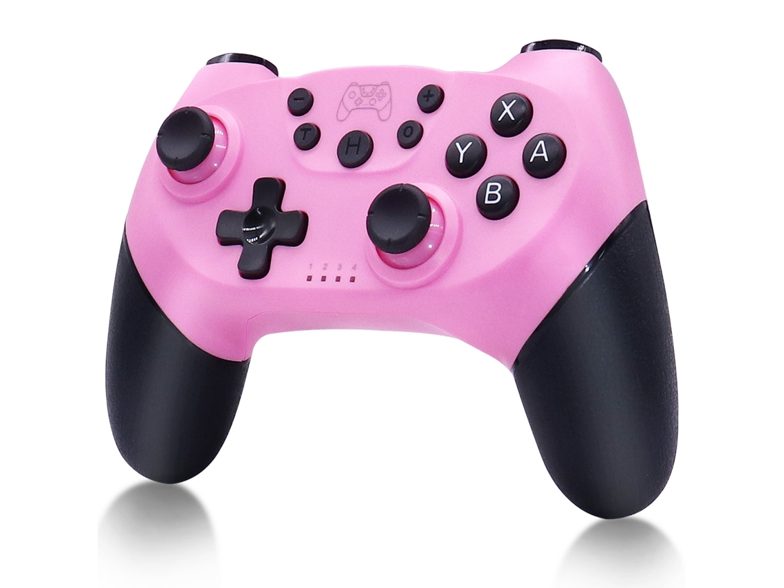 Comando para Nintendo Switch Pro Bluetooth Sem Fios (branco vermelho)